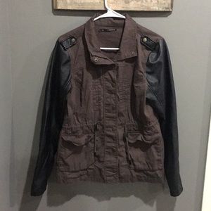 Maurice’s military style jacket